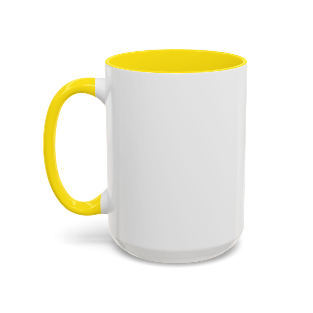 Rhino Watercolor Accent Coffee Mug — Colorful Wildlife Art 11/15oz