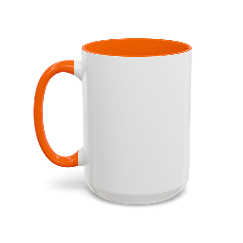 Rhino Watercolor Accent Coffee Mug — Colorful Wildlife Art 11/15oz