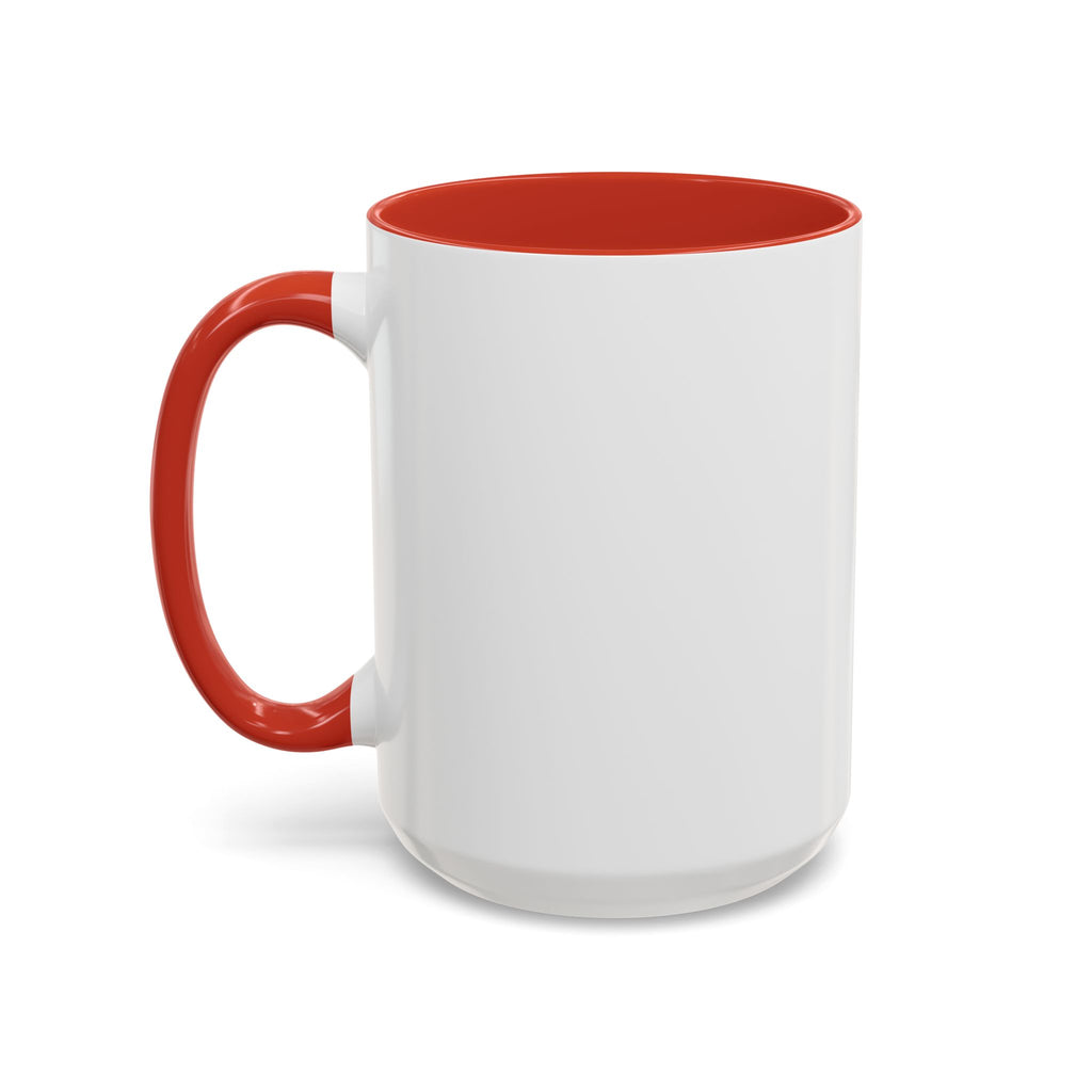 Rhino Watercolor Accent Coffee Mug — Colorful Wildlife Art 11/15oz