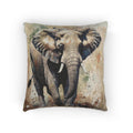Woven Pillow — Elephant Tapestry Throw Pillow